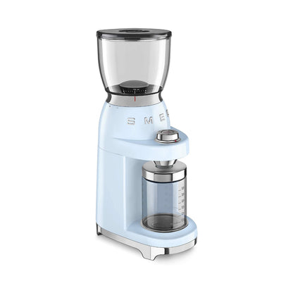 Smeg 50's Retro Style Coffee Grinder Pastel Blue