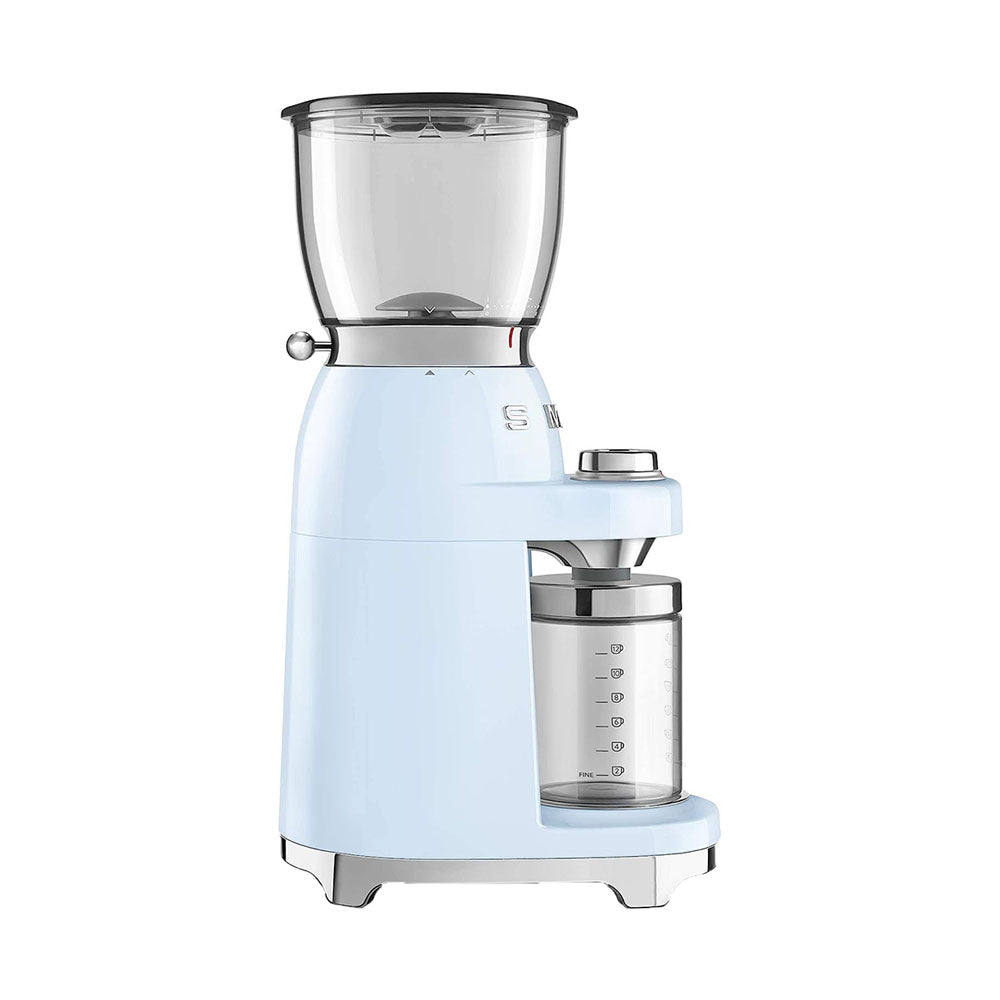 Smeg 50's Retro Style Coffee Grinder Pastel Blue