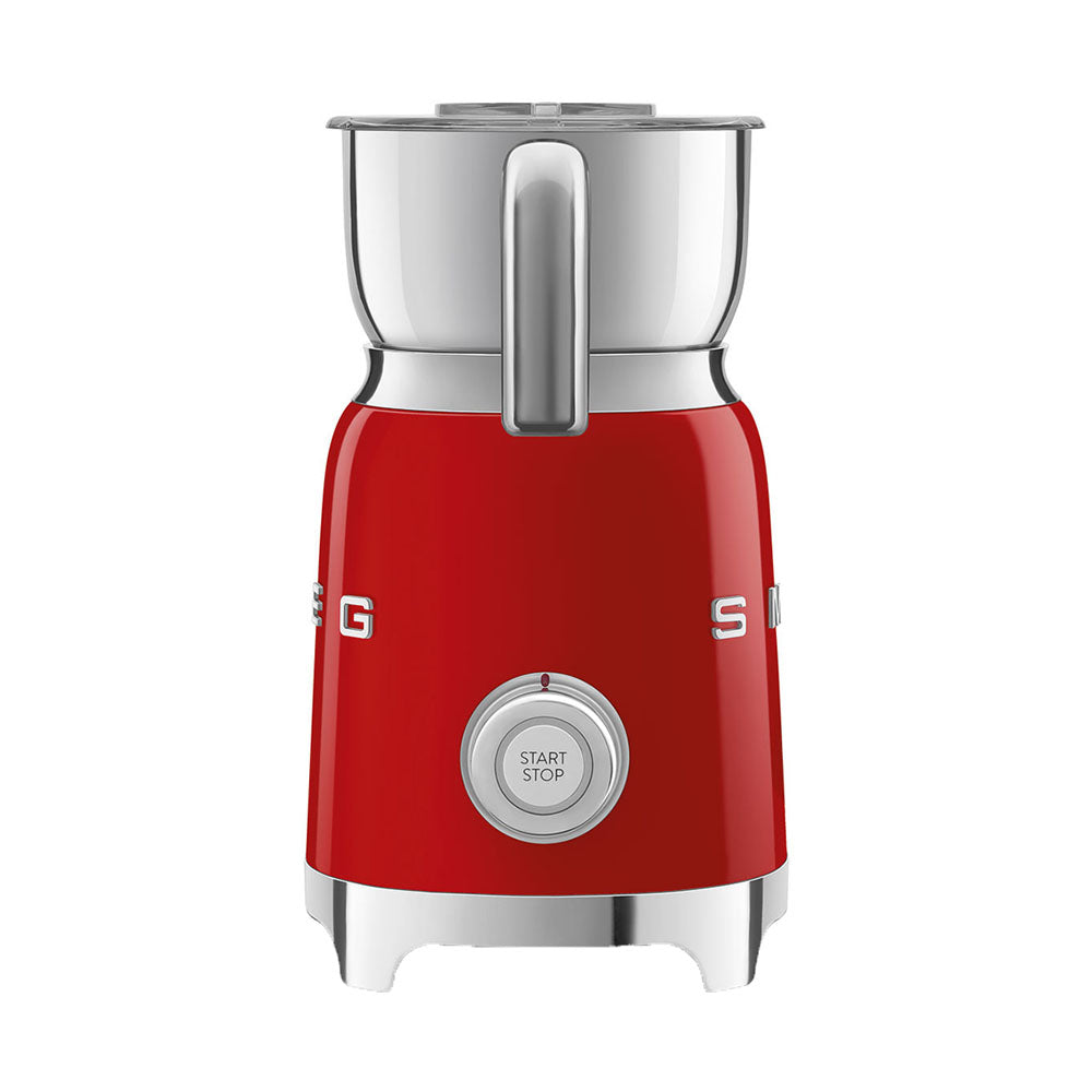 Smeg Retro 50's Style Automatic Milk Frother 500ml Red