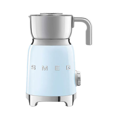 Smeg 500W 50's Style Automatic Milk Frother Pastel Blue