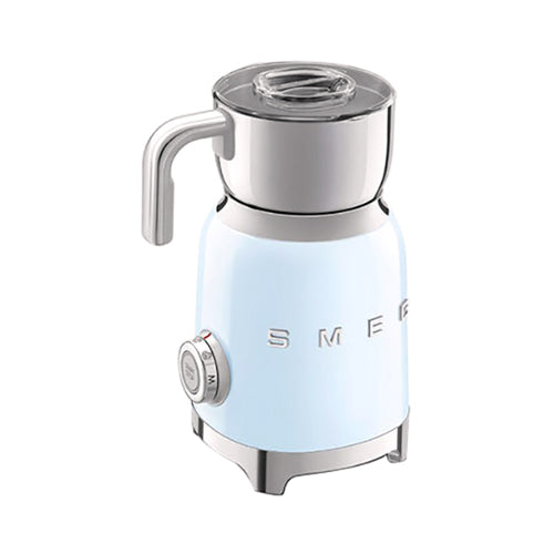 Smeg 500W 50's Style Automatic Milk Frother Pastel Blue