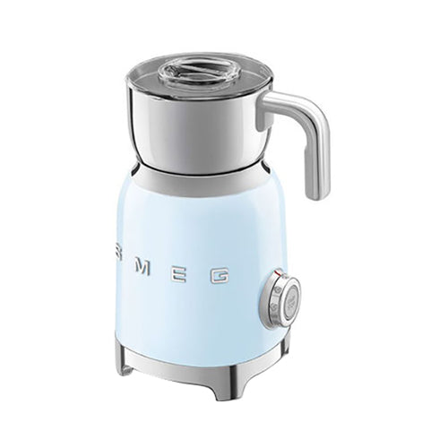 Smeg 500W 50's Style Automatic Milk Frother Pastel Blue