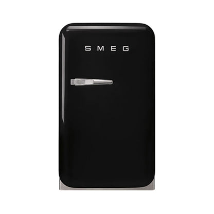 Smeg 60W Single Door Refrigerator 38L Black FAB5RBL3GA