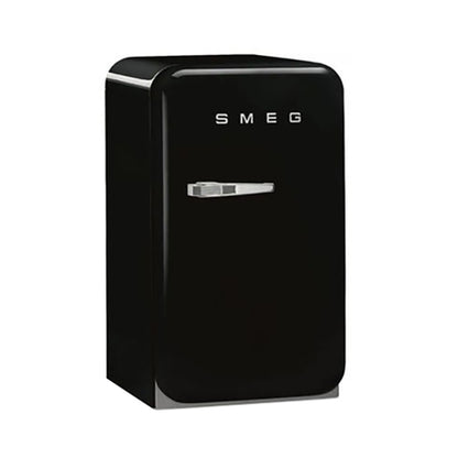 Smeg 60W Single Door Refrigerator 38L Black FAB5RBL3GA