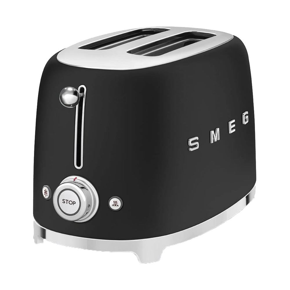 Smeg 2 Slice Toaster Black