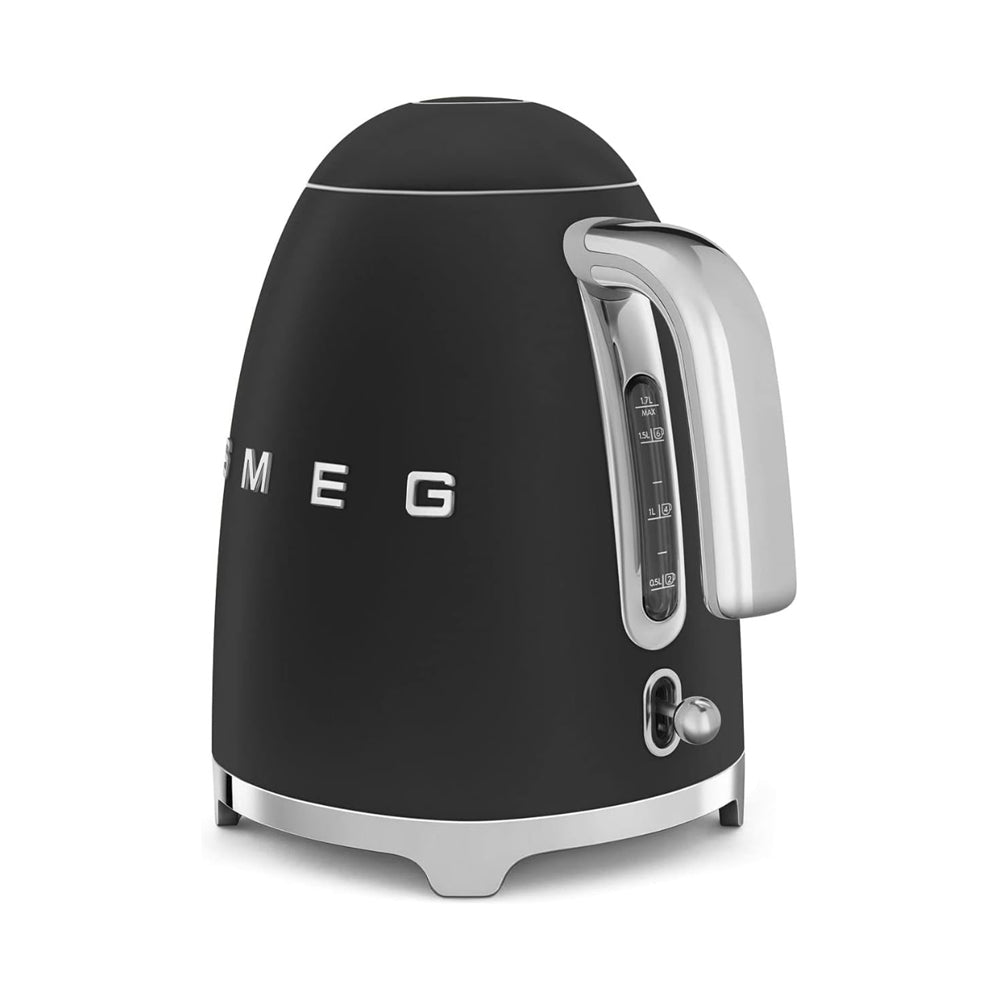 Smeg Retro Style Electric Kettle 1.7L Matte Black