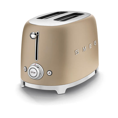 Smeg 50's Retro Style 2-Slice Toaster 950W Gold