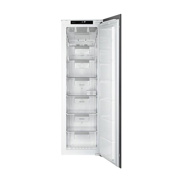 Smeg BuiLt In Upright Freezer 204L White S8F174DNE