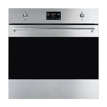 Smeg Classica Electric Single Oven 68L Silver