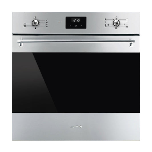 Smeg 60 Cm Thermo-Ventilated Oven 70L Silver