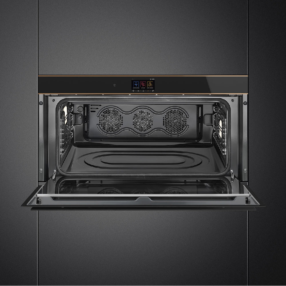 Smeg Electric Thermoventilated Oven 85L Black