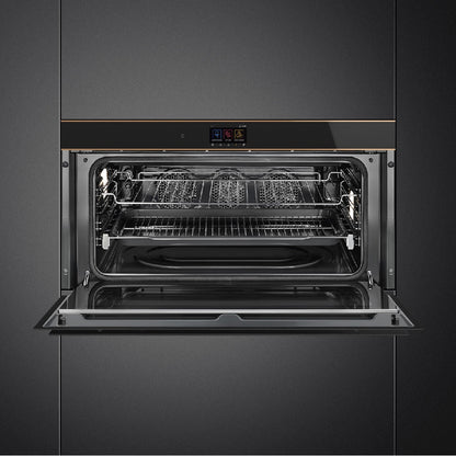 Smeg Electric Thermoventilated Oven 85L Black