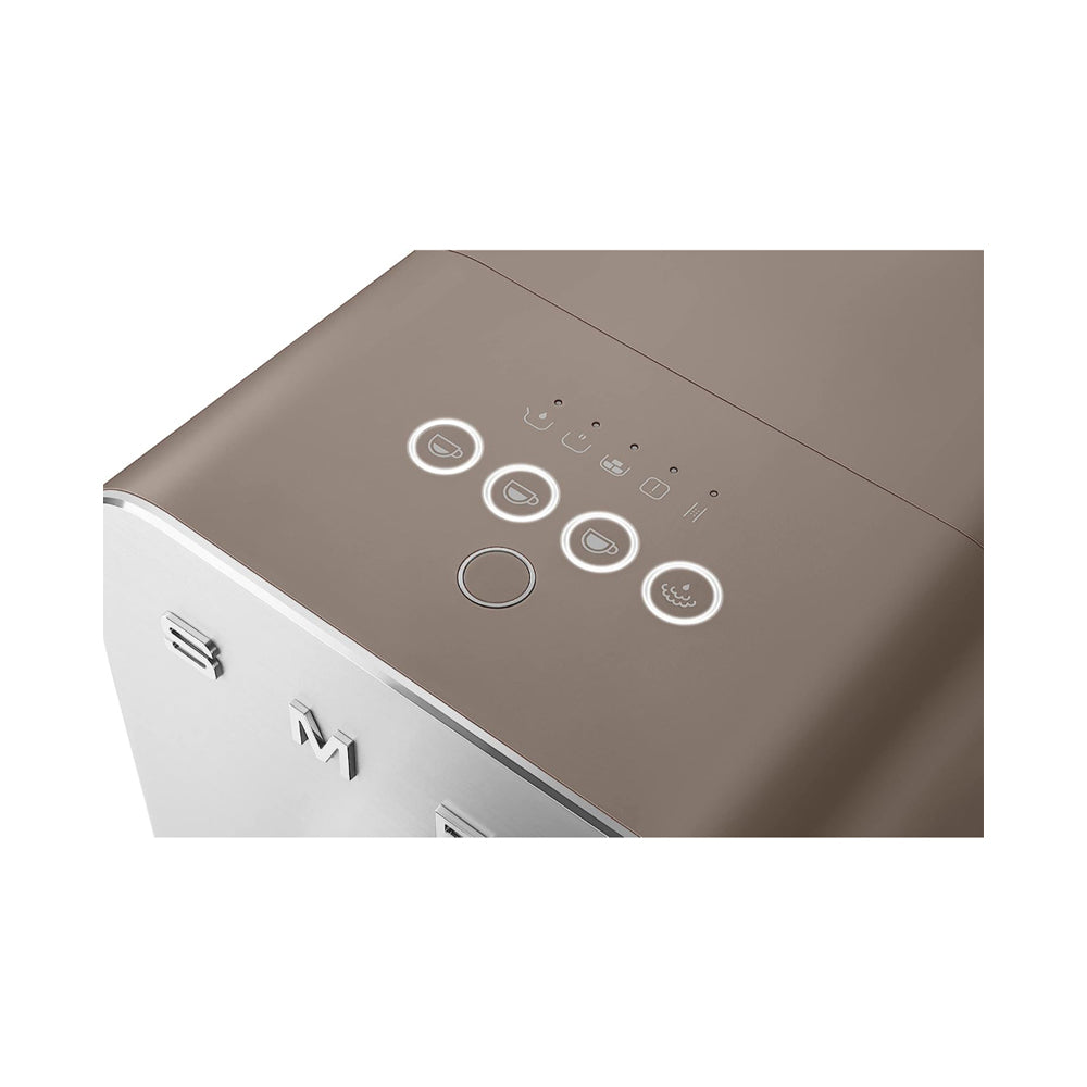Smeg Bean to Cup Coffee Machine 1.4L Matte Taupe BCC02TPMUK