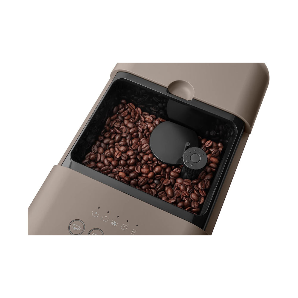 Smeg Bean to Cup Coffee Machine 1.4L Matte Taupe BCC02TPMUK