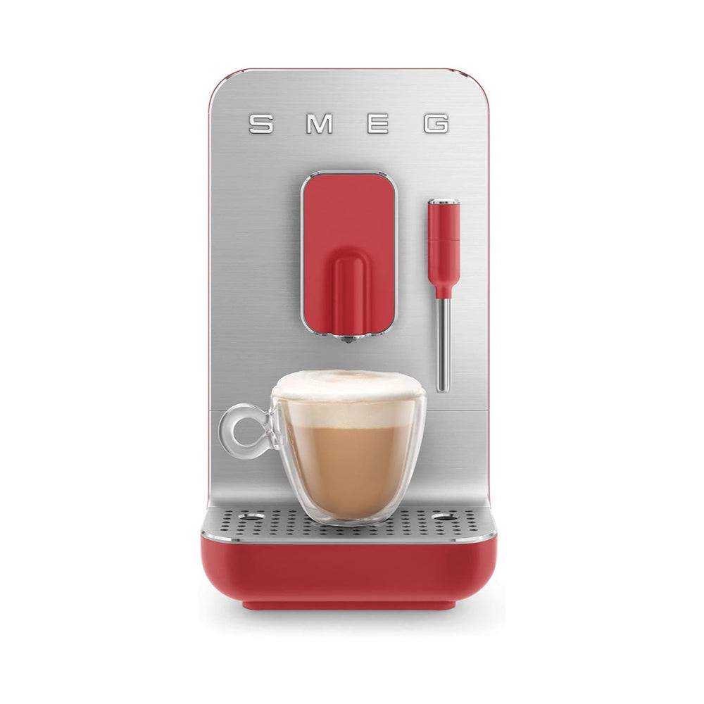 Smeg Bean to Cup Coffee Machine 1.4L Matte Red