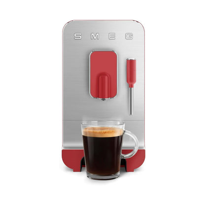 Smeg Bean to Cup Coffee Machine 1.4L Matte Red