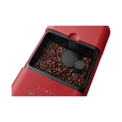 Smeg Bean to Cup Coffee Machine 1.4L Matte Red