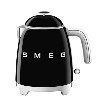 Smeg 50's Style Retro Mini Kettle 0.8 Liter Black