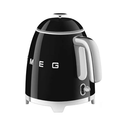 Smeg 50's Style Retro Mini Kettle 0.8 Liter Black