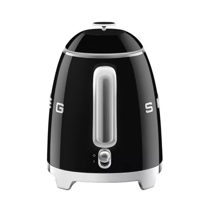 Smeg 50's Style Retro Mini Kettle 0.8 Liter Black