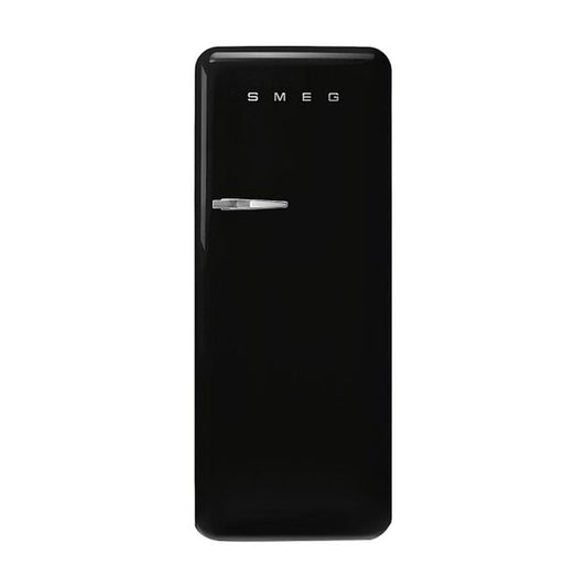 Smeg Single Door Refrigerator 281L Black FAB28RPB5GA