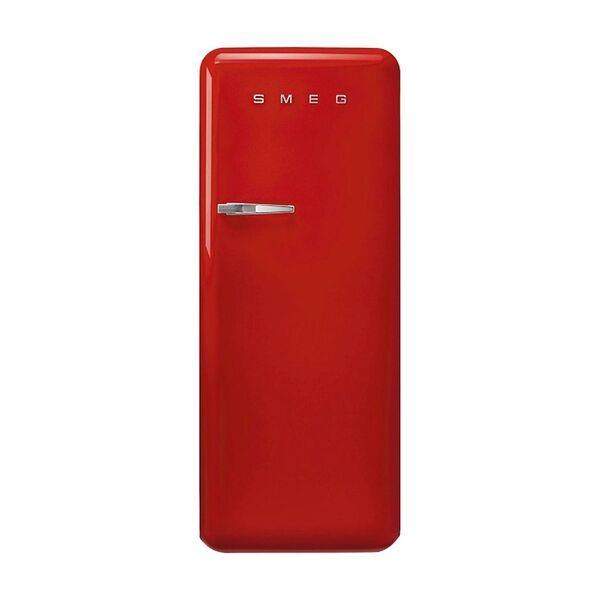 Smeg Single Door Refrigerator 281L Red FAB28RRD5GA