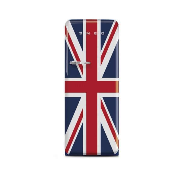 Smeg Single Door Refrigerator 281 Liter Union Jack FAB28RDUJ5GA