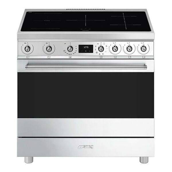 Smeg Cooker With Induction Hob Stainless Steel C9IMX2