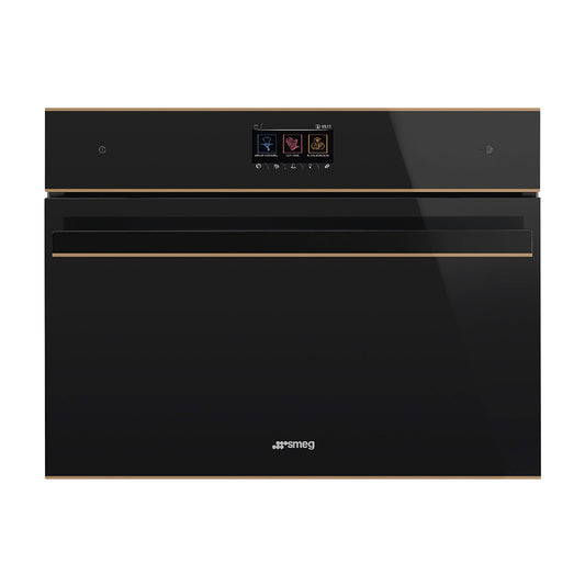 Smeg Built-In 45 Cm Combi Microwave Oven 40L Black