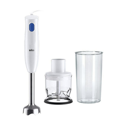 Braun Multiquick Lightest 1 Hand Blender White MQ10.201M WH