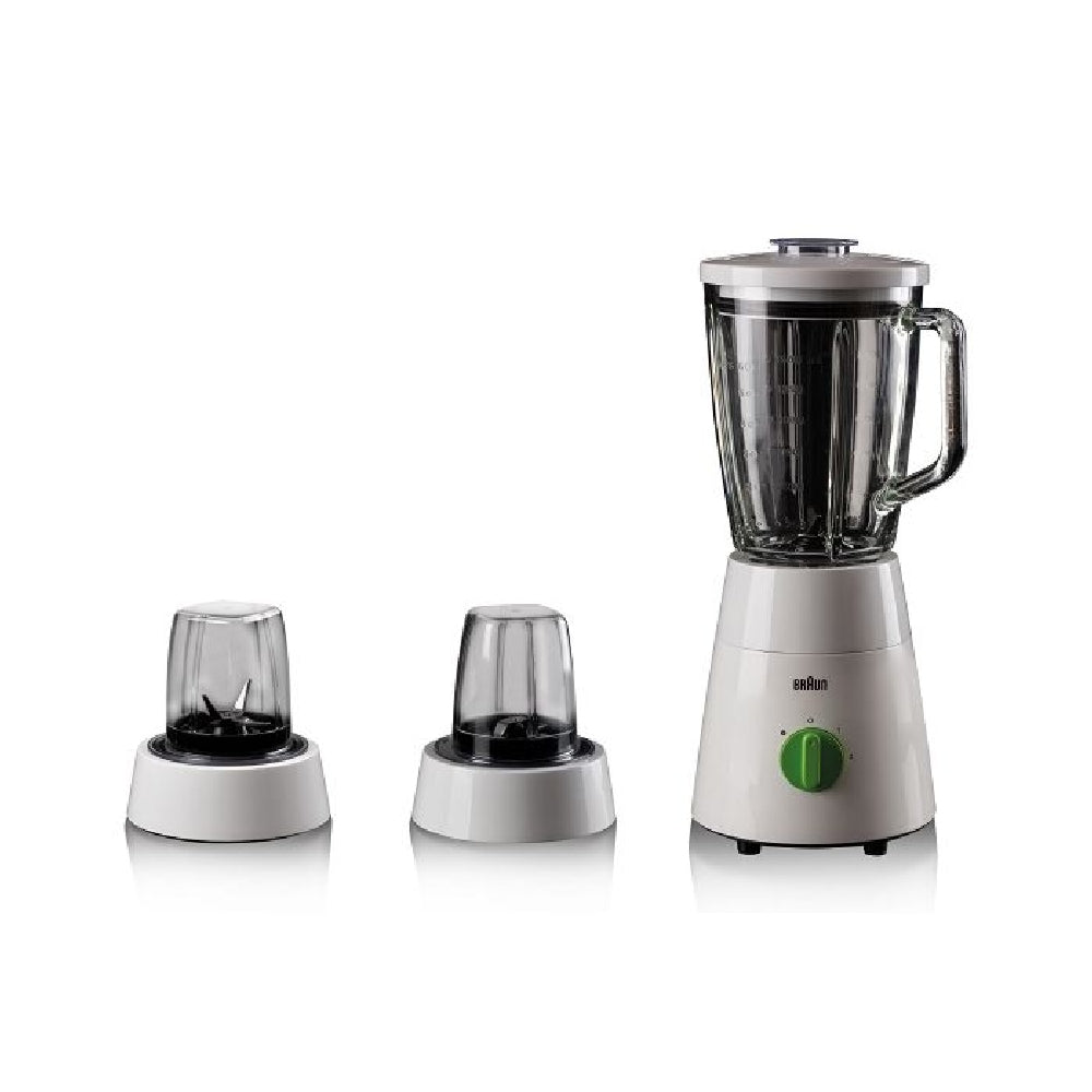 Braun 3 In 1 Jug Blender With Chopper And Grinder White