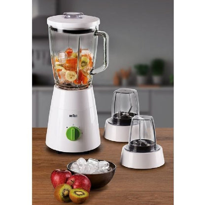 Braun 3 In 1 Jug Blender With Chopper And Grinder White