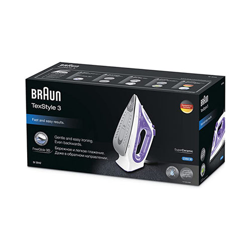 Braun Texstyle 3 Steam Iron 270ml SI3042