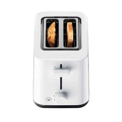 Braun Breakfast - Toaster HT 1010 WH, 2 slots, 8 Browning settings, Bun warmer, 900 Watts, White