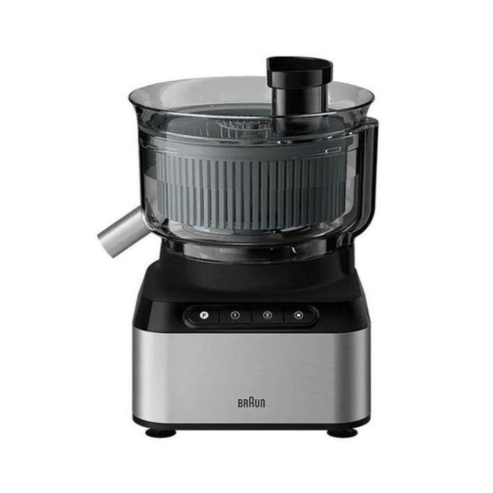 Braun Household Braun Fp 3235 Si Purease 12 In 1 Food Processor, 800W, 2.1L Bowl, Metal Design