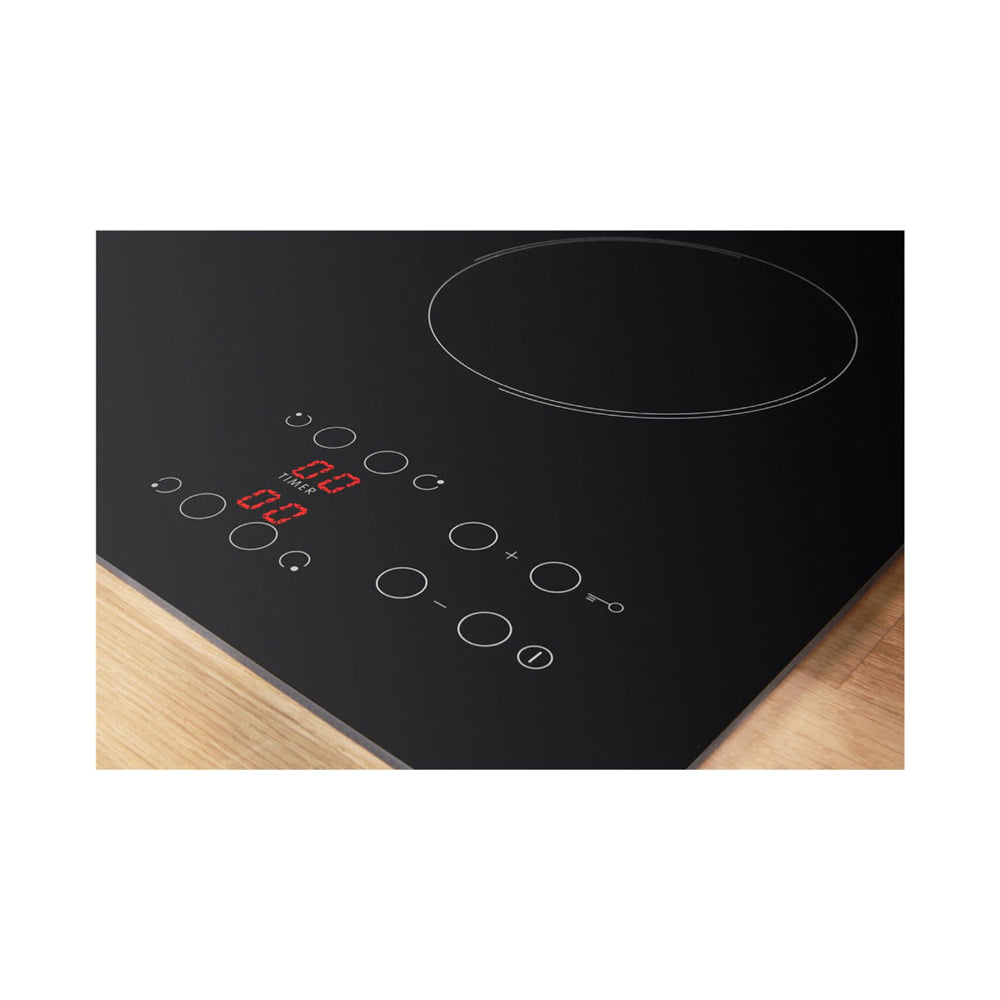 Indesit Vitro Ceramic Hob With 4 Cook Zone Black AAR-160C