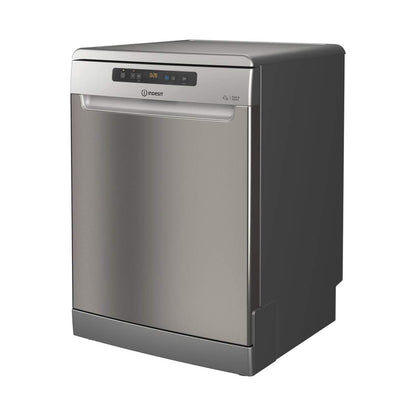 Indesit 14 Place Settings Freestanding Dishwasher 9.5L Silver DFO-3C23XUK