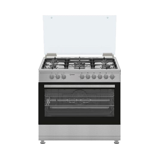 Indesit 5 Burners  Gas Cooker Silver IM9GC6KCX/MEA