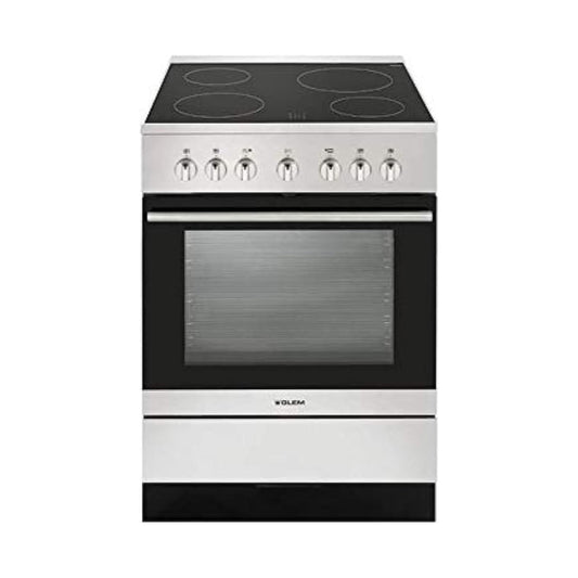 Glemgas 4 Burners Gas Cooker Silver VT66100I