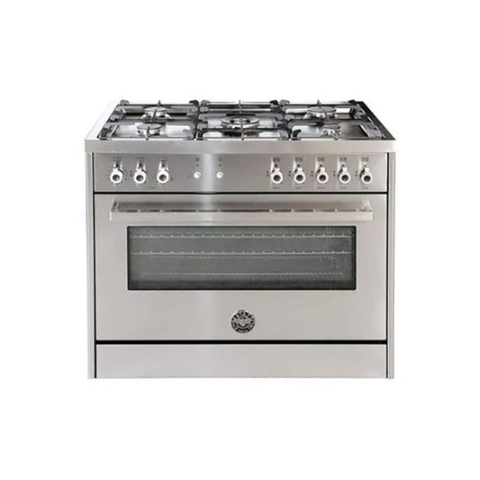 Bertazzoni 5 Burners Gas Cooker 90cm Silver