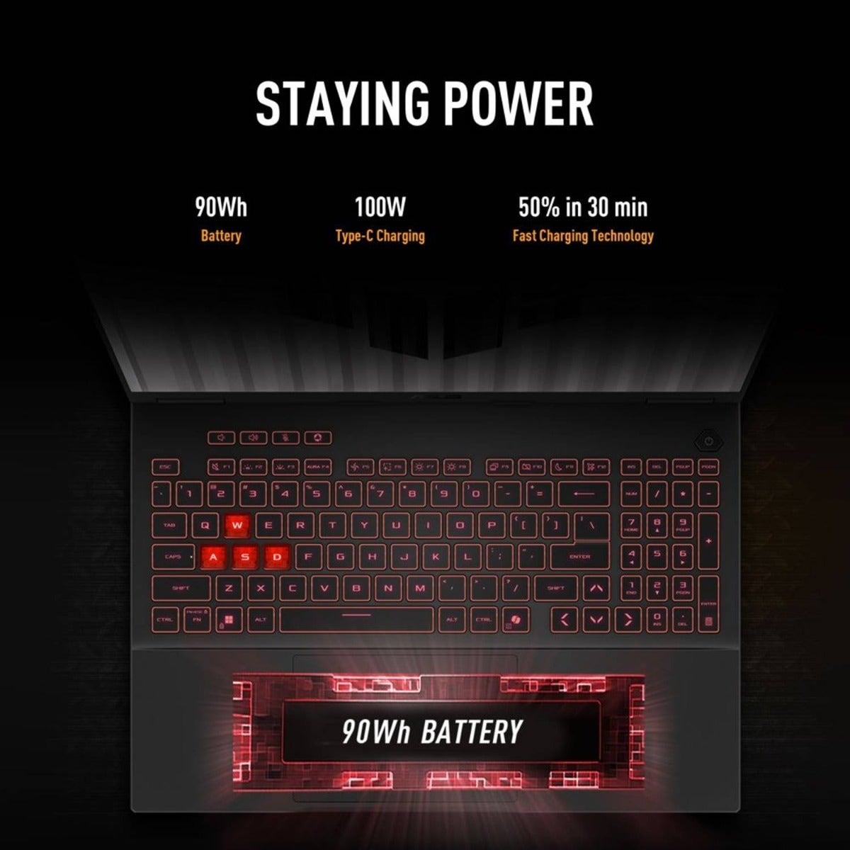 Asus FA608PP-G1S161W Gaming Laptop AMD Ryzen 9 8940HX 16GB RAM 1TB SSD NVIDIA RTX 5070