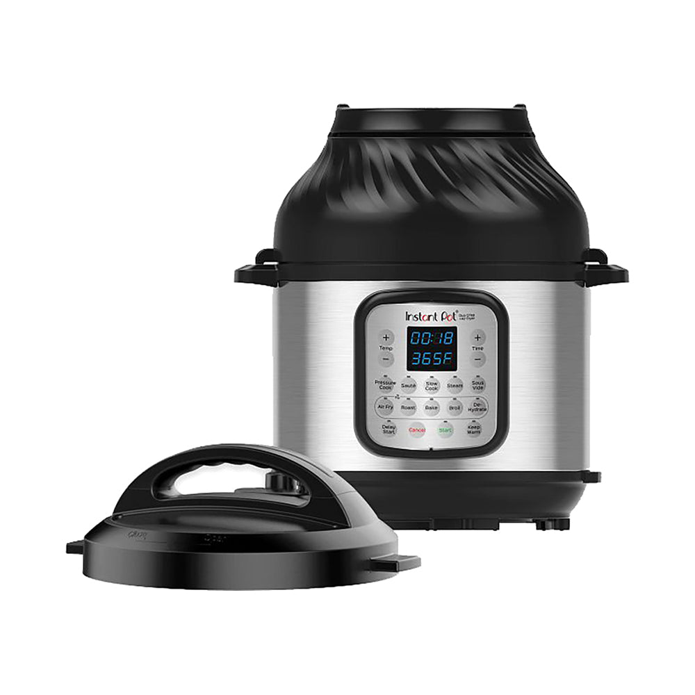 Instant Air Fryer and Electric Pressure Cooker Combo 7.570 L Black