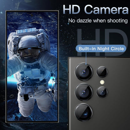 PROTECT  Samsung S24 Ultra Xzoom Lens Protector, Sapphire Glass, Alloy Material, Ultra Clear, Premium Finish, Black, XSMS24UBLK