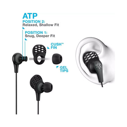 JLab Jbuds Pro Wireless In-Ear Nackband Black