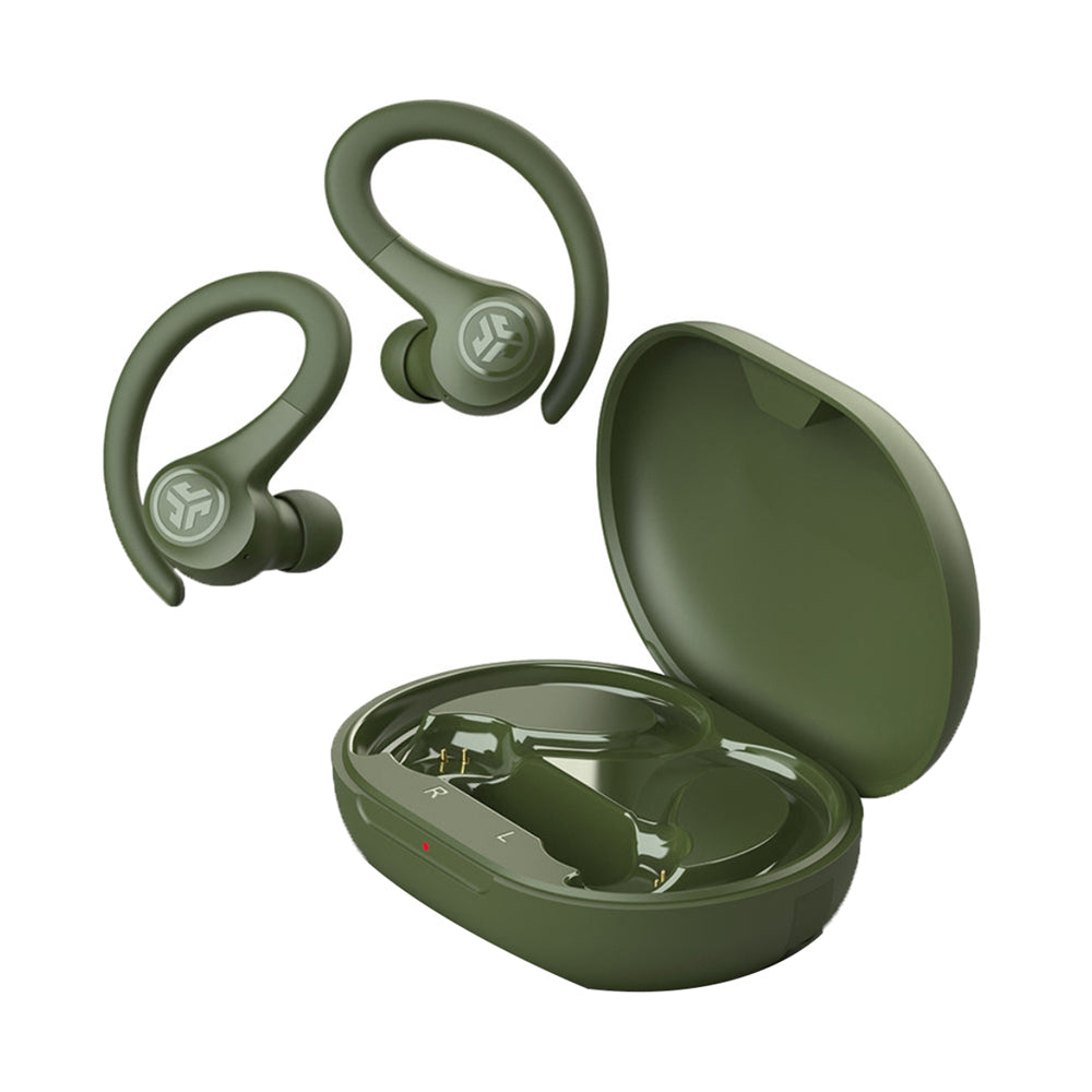 JLab Go Air Sport True Wireless Earbuds Green