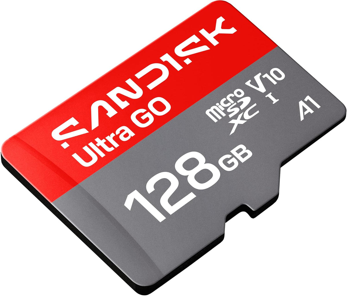 SanDisk Ultra Go microSD UHS-I — 128GB, 190MB/s