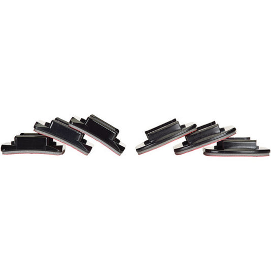 GoPro Flat and Curved Adhesive Mounts Black 6-Piece