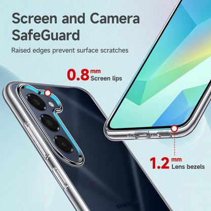 PROTECT  Samsung A16 Lucid Phone Case, Anti Scratch, Bundle, Screen Protector included, Protective, Clear, LSAMA16