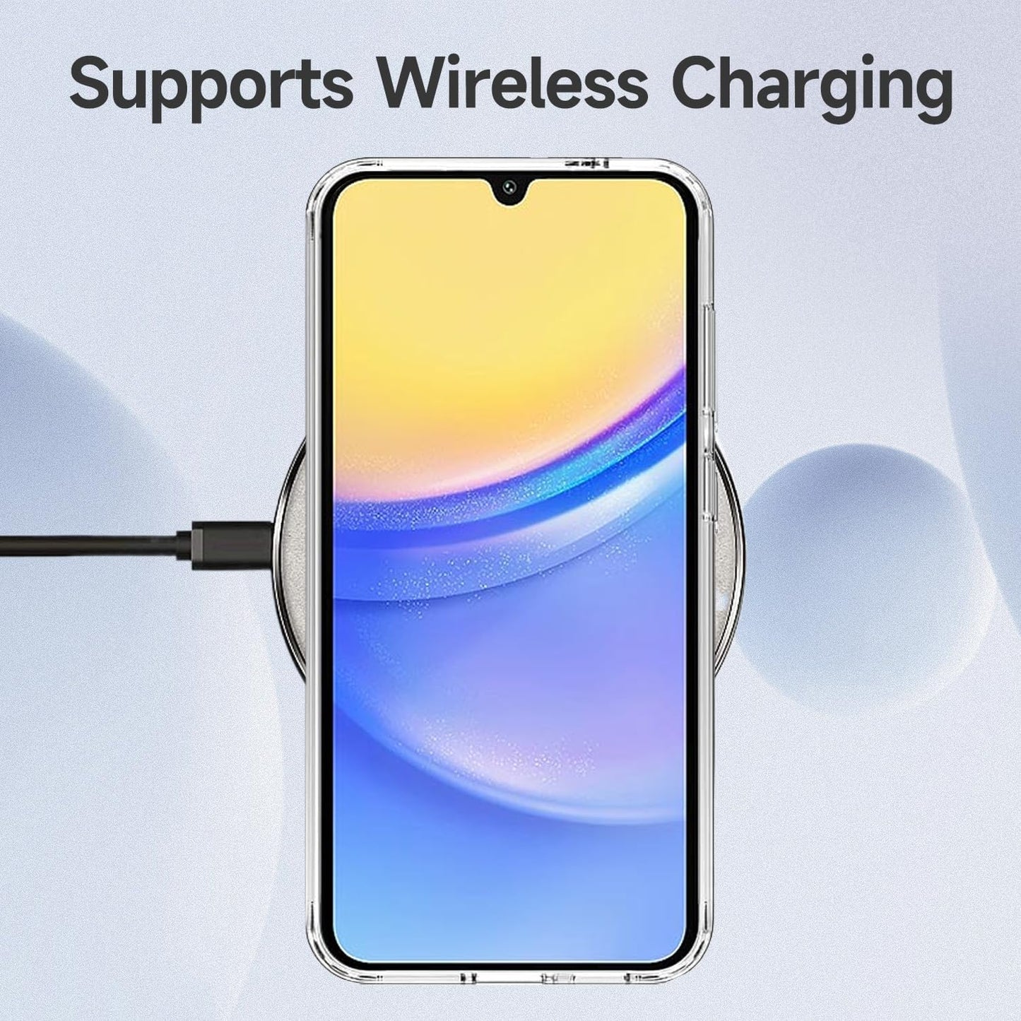 PROTECT  Samsung A15 Lucid Phone Case, Anti Scratch, Bundle, Screen Protector included, Protective, Clear, LSAMA15