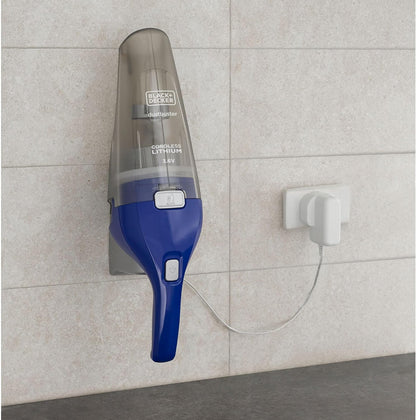 BLACK+DECKER NVC115WA-B5 DustBuster Cordless Handheld Vacuum 3.6V Blue/Grey